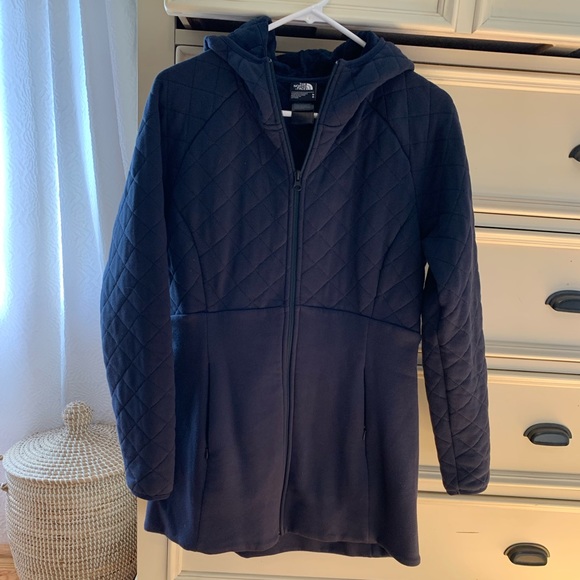 The north face fleece lined womens hoodie jacket medium - Picture 4 of 5
